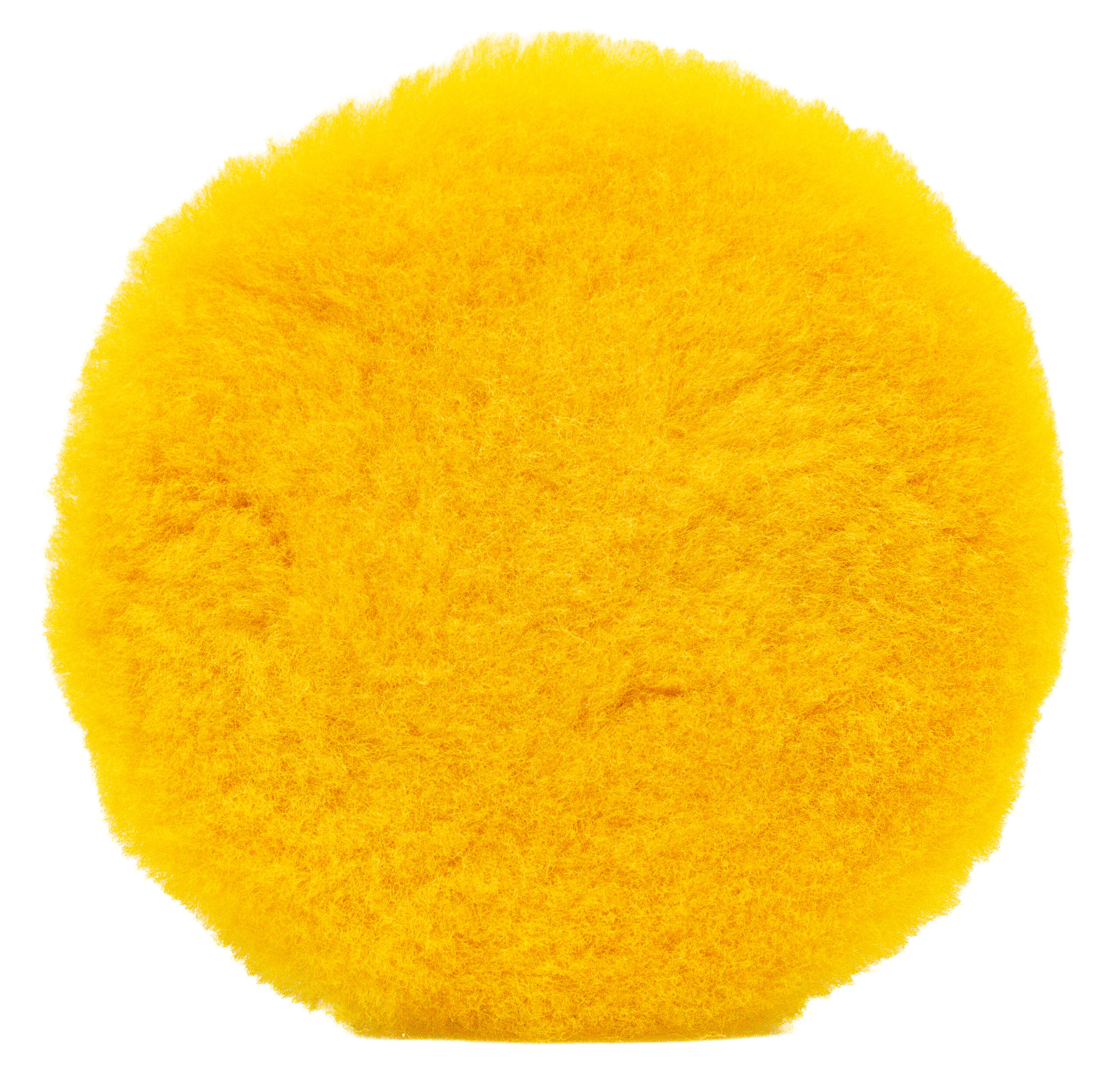 Tampon ultra durable jaune en laine d'agneau pour polissage (Grade: coupe) 6 Tampon ultra durable jaune en laine d'agneau pour polissage (Grade: coupe) – Image 6